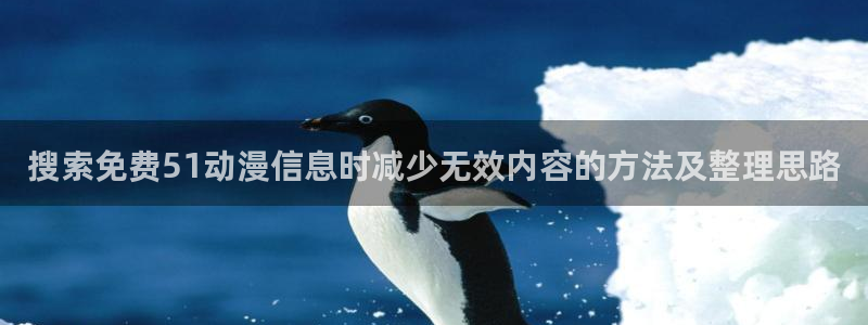 动漫之岛：搜索免费51动漫信息时减少无效内容的方法及整理思路